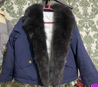 Парка для женская нат.мех.песец