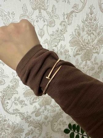 Алтын браслет сатамын. Золотой браслет под картье