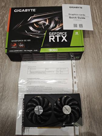 Видеокарта GIGABYTE GeForce RTX 3060