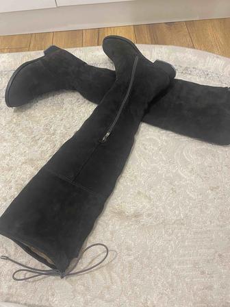 Ботфорты-39р натур.замш