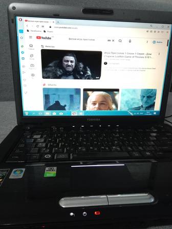Ноутбук Toshiba 15.6 для работы и YouTube
