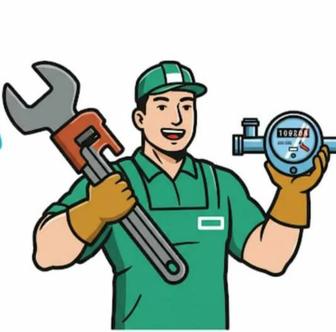 Сантехника, счетчик водяной, замена, первичный установка