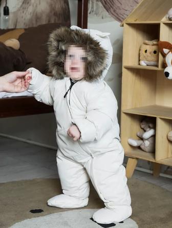 Зимний комбинезон для малыша