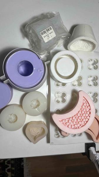 Молды для гипса и свечей