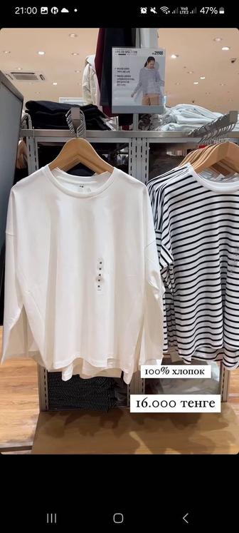 Лонгслив от Uniqlo