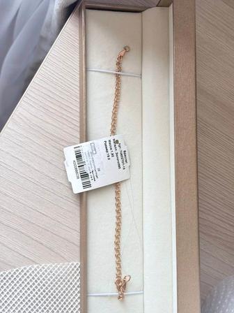 Женский Золотой браслет 585 пробы, 1.92 г, размер -19.0, новый