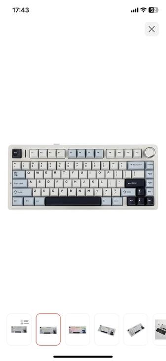 Продам клавиатуру aula f75