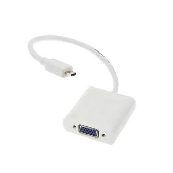 Кабель-адаптер microHDMI (M) - VGA (15F). Новый. В упаковке.