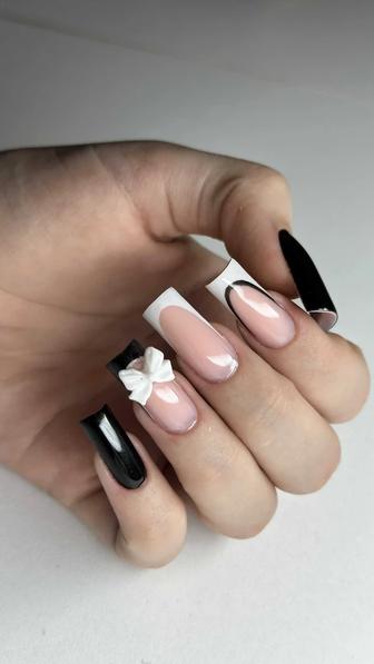 Наращивание ногтей по акции