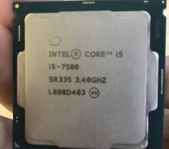 Продам процессор intel core i5-7500