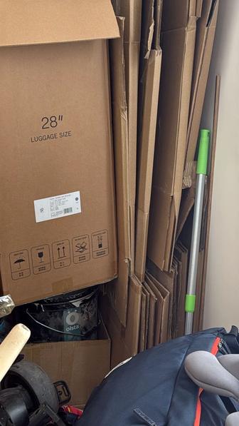 Коробки для переезда б/у