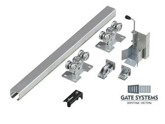 Балка.Консольная система. Балка и ролики для ворот. Откатные ворота рельсы.