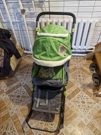 Санки коляска в хорошем состоянии