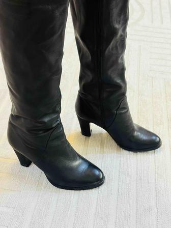 Сапоги кожаные BASCONI