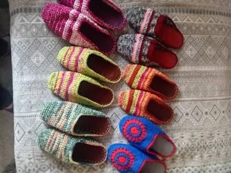Продам тапочки ручной работы