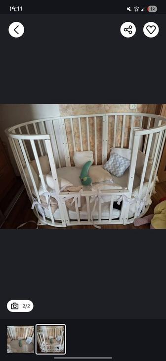 Продам детскую кроватку