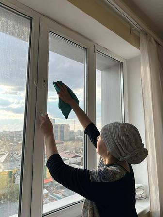 Уборка квартир и моем окна