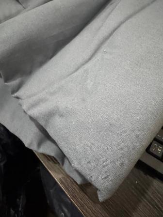 Фон тканевый плотный серый 3х6 м