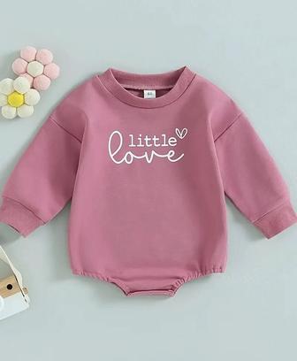 Боди розовое Little love 70р новое