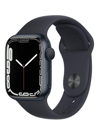 Смарт-часы Apple Watch Series 7 45 мм черный