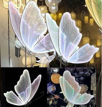 Шоу с летающими бабочками