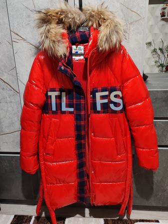 Куртка зимняя женская, подростковая на рост 152, размер 36-40