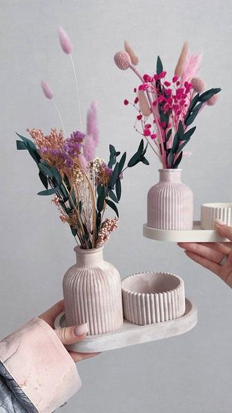 Подарочный набор из гипса ракушка