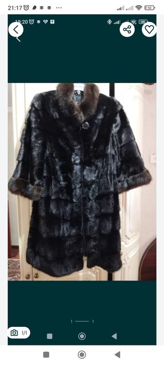 Норковая шуба женская