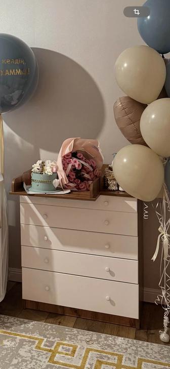 Продам детский пеленальный комод 80x47x101 см