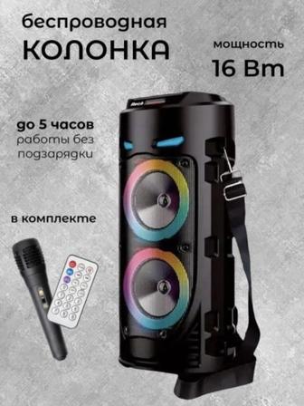 Колонка с микрофоном