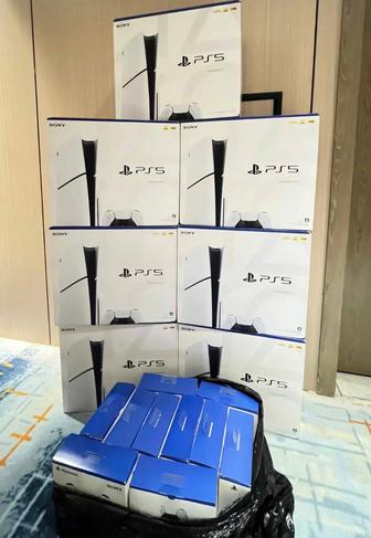 Playstation 5 Slim 1000 GB новый запечатанный 15-20 игр в подарок