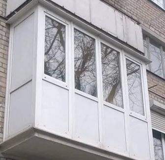 Продам пластиковый балкон, обшивка балкона пластиком