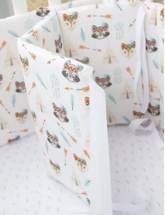 Бортики на детскую кровать