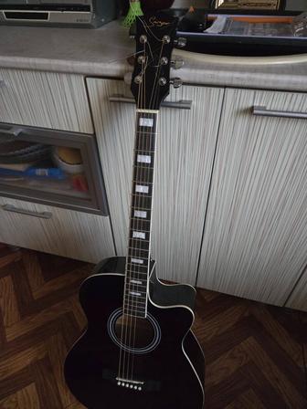 Продам гитару акустика с подключением к комбику или колонке