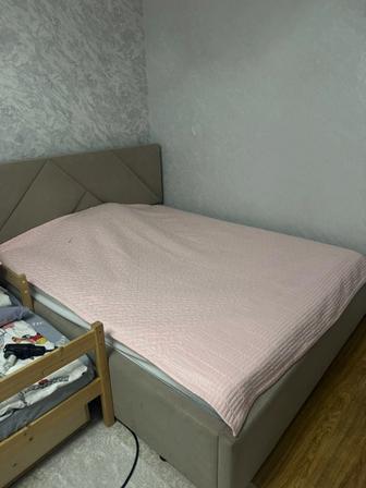 Кровать с подъемным механизмом, двуспалка , без матраса