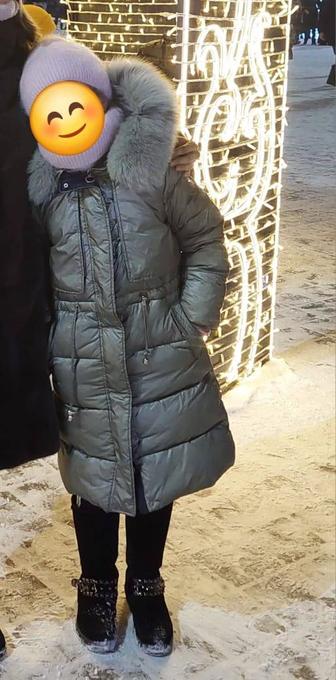 Куртка девочковая зимняя производство Франции размер 140