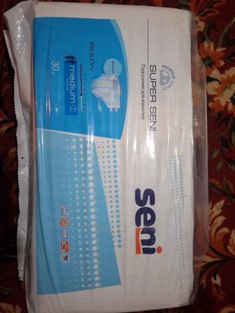 Подгузники для взрослых super seni 2-ой размер