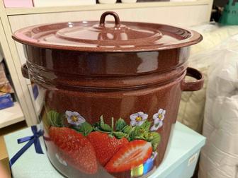 Кастрюля бак эмалированная 20 л