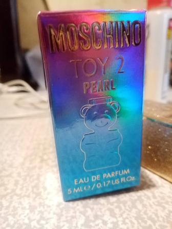 Парфюм вода миниатюрки moschino toy2 pearl