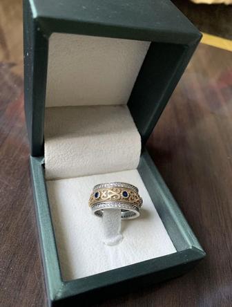 Серебряное кольцо мужское