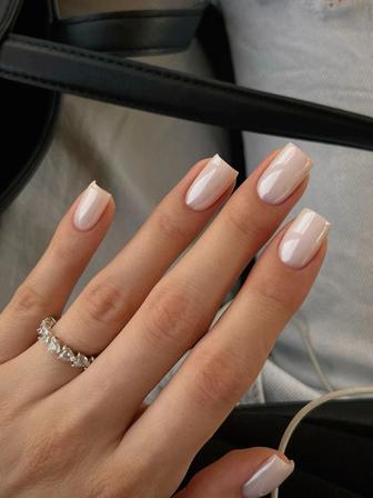 Маникюр с покрытием и педикюр с покрытием