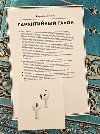 Airpods 4 ANC с активным шумодавом