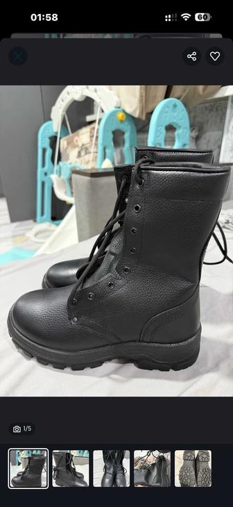 Продаю новые уставные берцы натуральная кожа