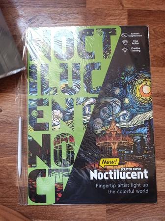 Скретч гравюра, картина