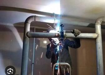 Отопление сварка по трубам газ