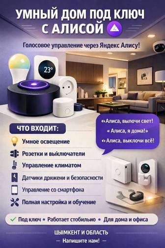 Умный дом под ключ настройка Алиса