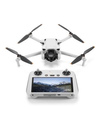 Дрон DJI Mini 3 DJI RC Fly More Combo Plus белый