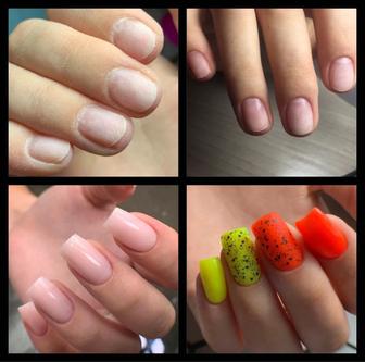 Маникюр, педикюр, Наращивание.