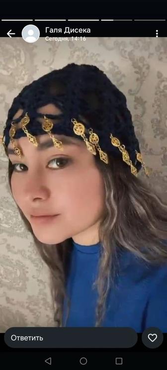 Вязанные шапочки Кроше