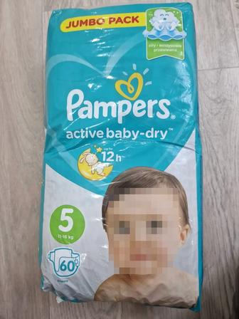 Подгузники Pampers active baby 5, 60 шт.